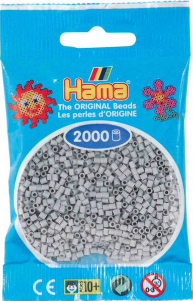 Hama helmet mini 2000kpl vaaleanharmaa 70