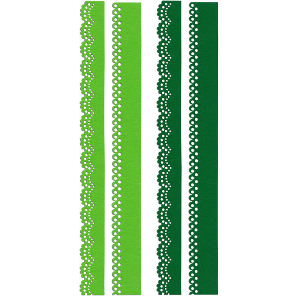 Huopapitsi vihre&auml; 4kpl