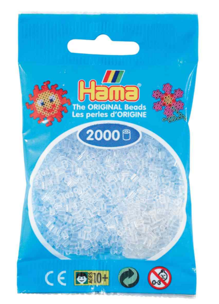 Hama helmet mini 2000kpl kirkas 19